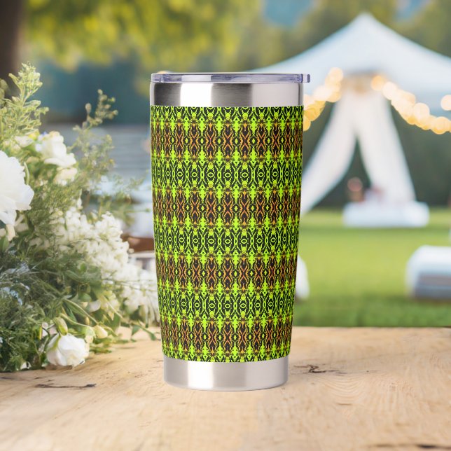 Geometric Diamond Insulated Tumbler (Wedding)