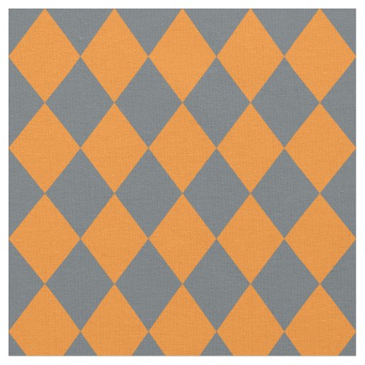 Geometric Diamond Pattern Fabric