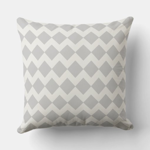 Geometric Diamond Pattern Throw Pillow | Zazzle