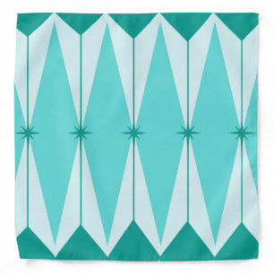 Geometric Diamonds & Starburst Bandana