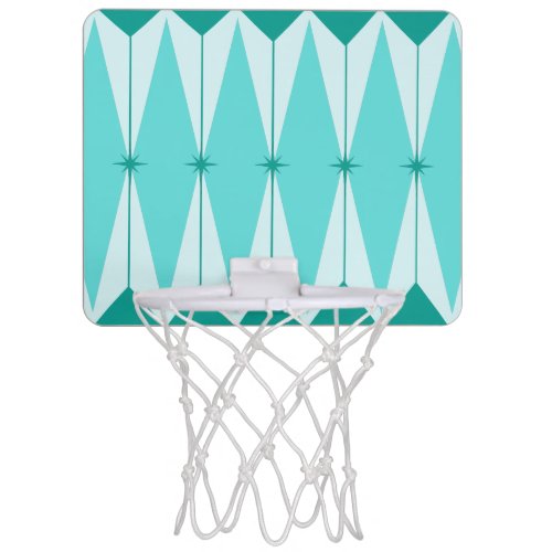 Geometric Diamonds  Starbursts Basketball Hoop