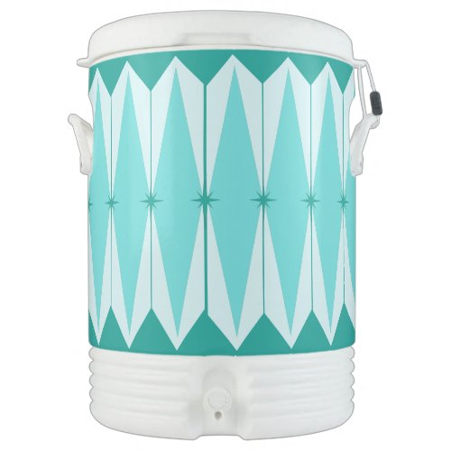 Geometric Diamonds  Starbursts Beverage Cooler