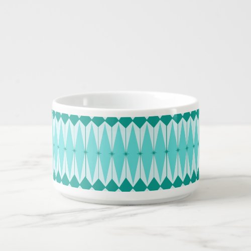 Geometric Diamonds  Starbursts Chili Bowl