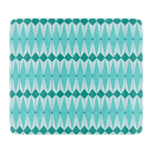 Geometric Diamonds  Starbursts Cutting Board