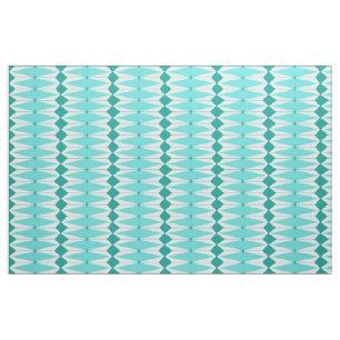 Geometric Diamonds & Starbursts Fabric