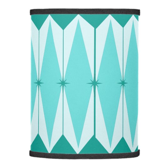Geometric Diamonds & Starbursts Lamp Shade (Right)