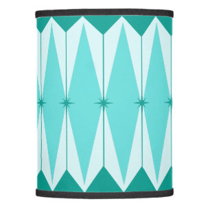 Geometric Diamonds & Starbursts Lamp Shade