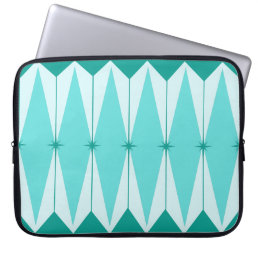 Geometric Diamonds &amp; Starbursts Laptop Sleeve