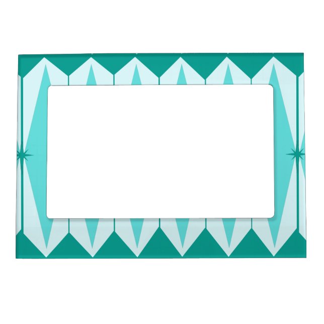 Geometric Diamonds & Starbursts Magnetic Frame (Front)