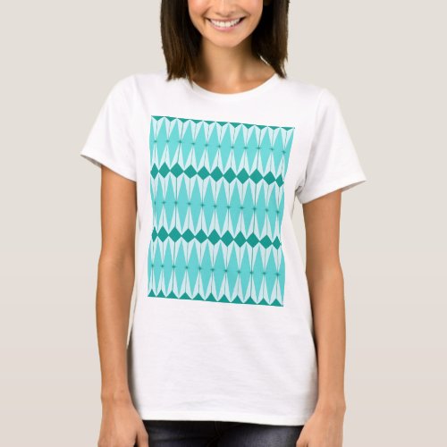 Geometric Diamonds  Starbursts T_Shirt