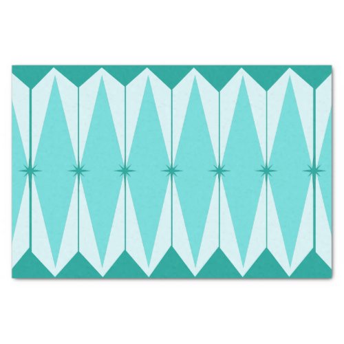 Geometric Diamonds  Starbursts Tissue Paper