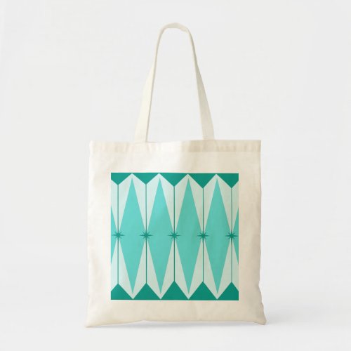 Geometric Diamonds  Starbursts Tote Bag