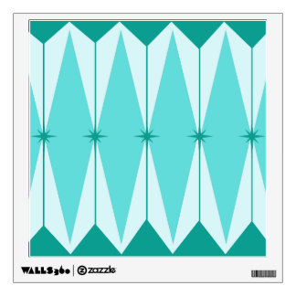 Geometric Diamonds & Starbursts Wall Decal