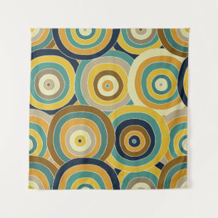 Geometric Doodle: Vibrant Seamless Background Tapestry