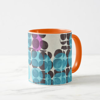 Geometric dots pattern  mug