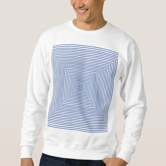 geometric drawing  sweatshirt (Front)