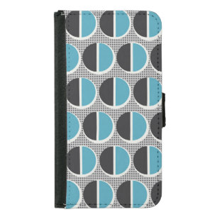 Geometric Elegance: Vintage Pattern Design. Samsung Galaxy S5 Wallet Case