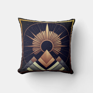 Geometric Elegancy Cotton Cushion