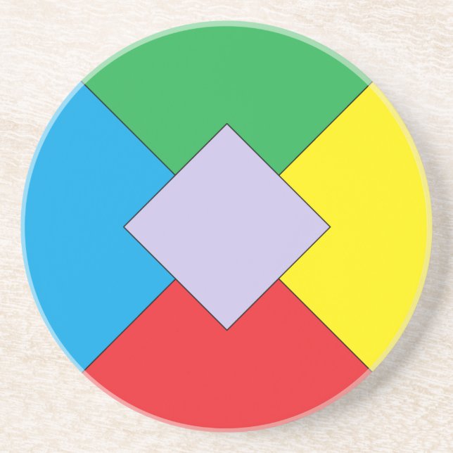 Geometric Elements Coaster (Front)