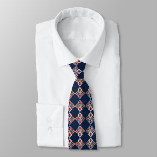 Geometric Elements Neck Tie