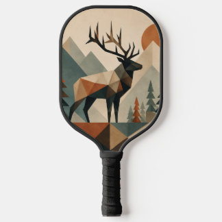 Geometric Elk Pickleball Paddle