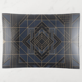 Geometric Executive Trinket Tray | Modern Luxury