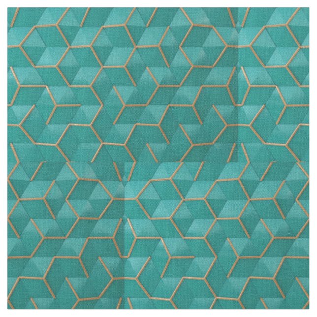 geometric fabric (Close Up)