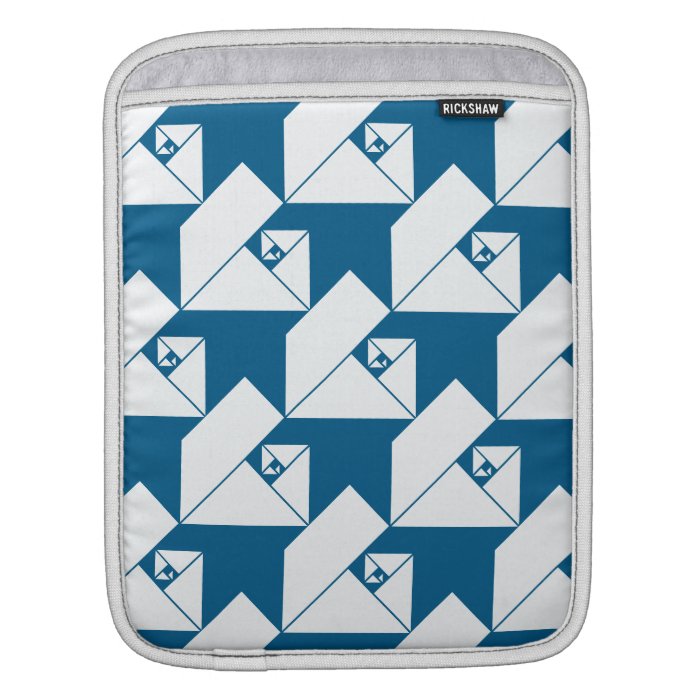 Geometric Fibonacci iPad Sleeve