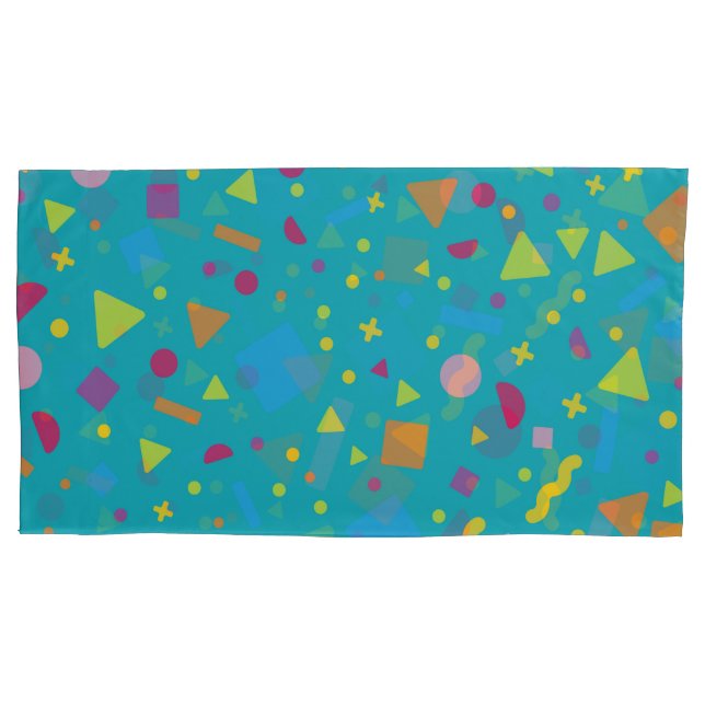 Geometric Figure Creation 1 Pillow Case (Front)
