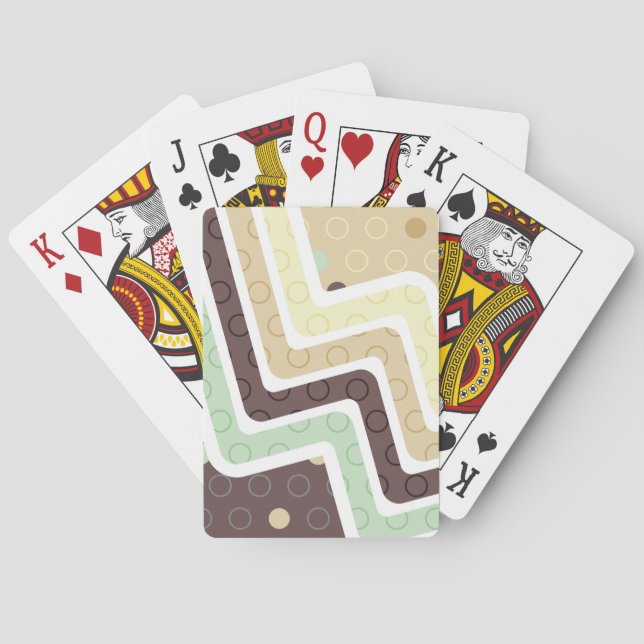 Geometric Figures 1 Poker Cards (Back)