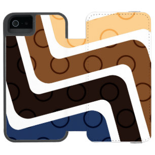 Geometric Figures 2 iPhone SE/5/5s Wallet Case