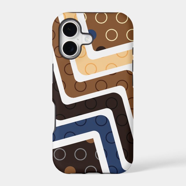 Geometric Figures 2 Iphone Case (Back)