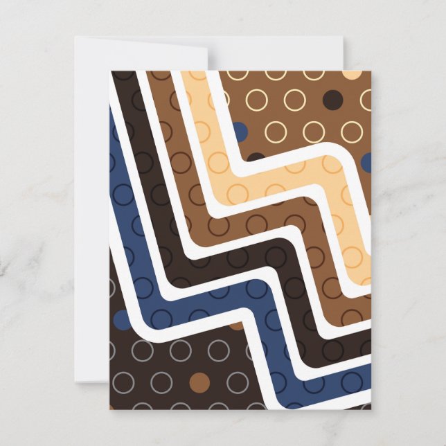 Geometric Figures 2 Note Card (Front)