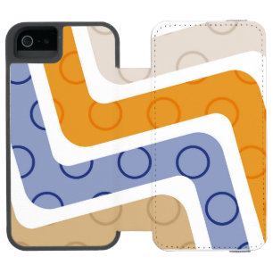 Geometric Figures 6 iPhone SE/5/5s Wallet Case