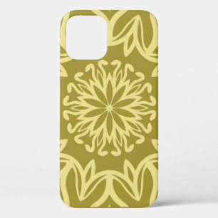 Geometric floral background. Tribal ethnic ornate iPhone 12 Case