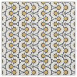 Geometric Floral Pattern Fabric