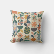 Geometric Floral Pattern