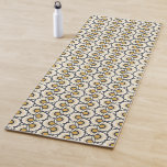 Geometric Floral Pattern Yoga Mat