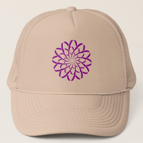 Geometric Flower 02 Trucker Hat