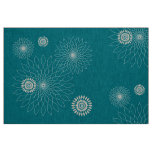 Geometric Flower Fabric