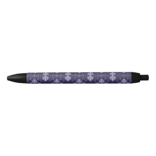 Geometric Flower Petals Abstract Repeat Pattern Pen