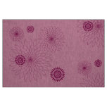 Geometric Flower ~ Pink Fabric
