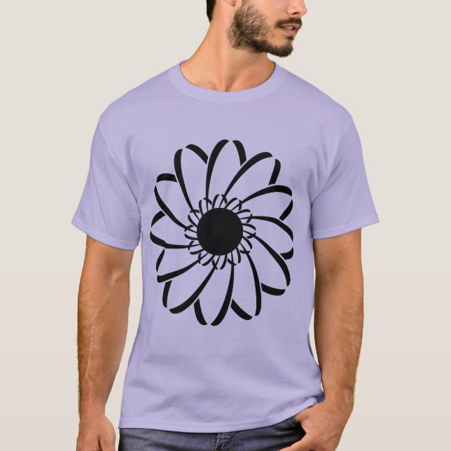 Geometric Flower T-Shirt (Front)