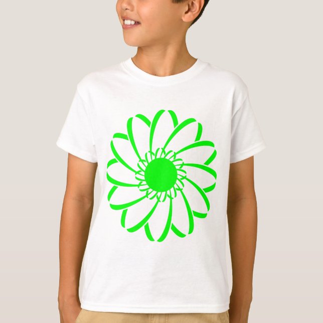 Geometric Flower T-Shirt (Front)