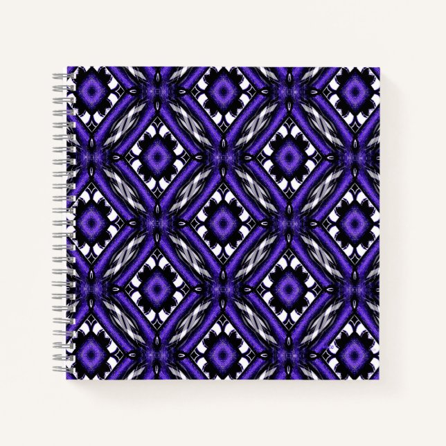 Geometric Flowers....... Notebook (Front)