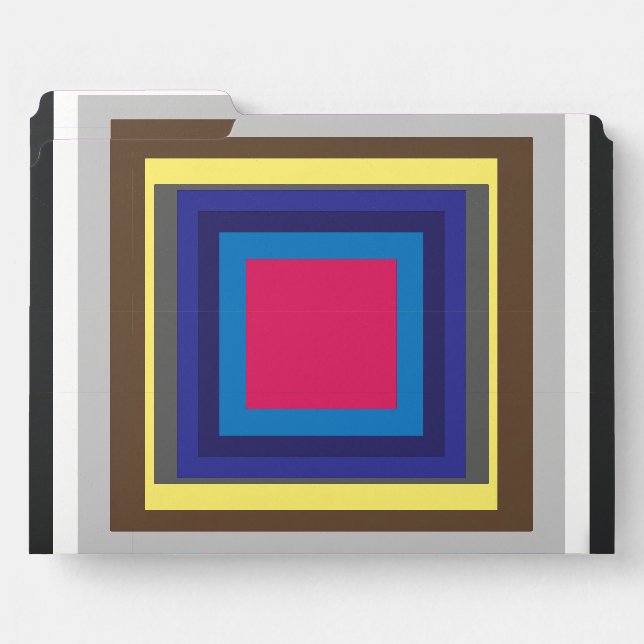 Geometric Focal Wall Decor Print File Folder (Front Left)