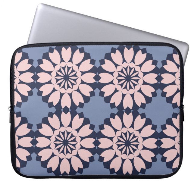 Geometric Forms: Decorative Seamless Pattern. Laptop Sleeve (Front)