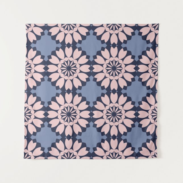 Geometric Forms: Decorative Seamless Pattern. Tapestry (Front)