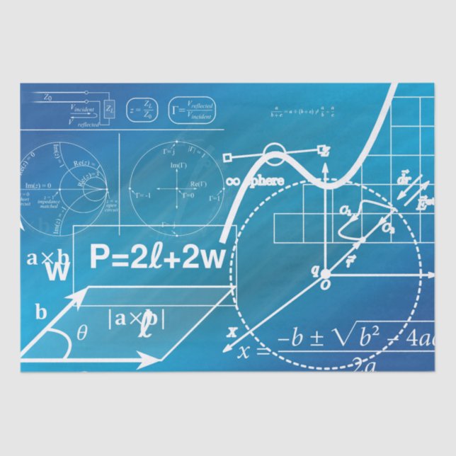 geometric formula tissue paper (Front)