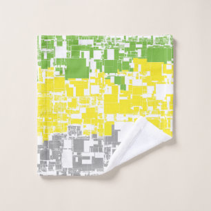 Geometric Funky Abstract Lithromantic Pride Flag Wash Cloth